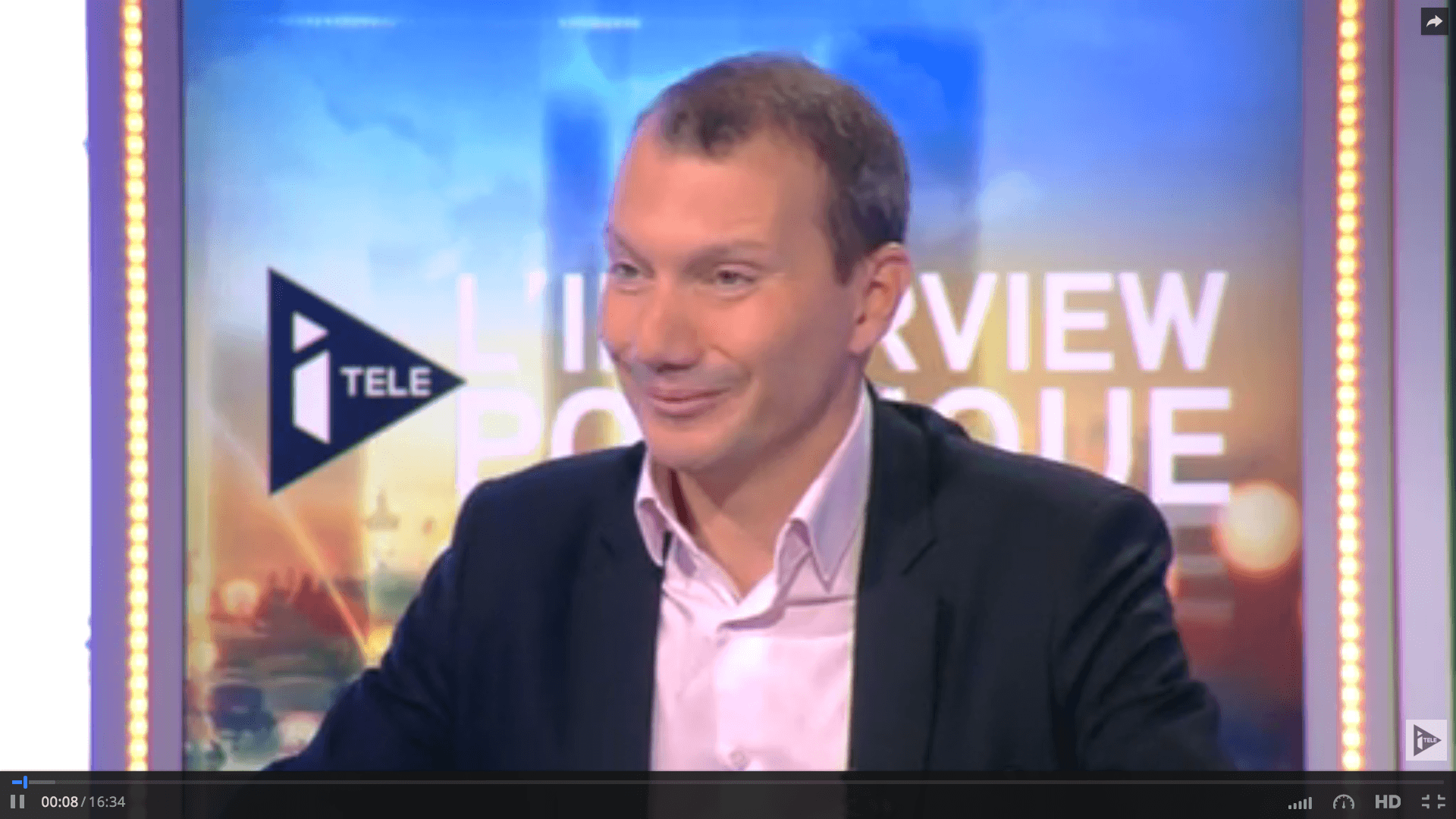 David Cormand, invité de ITélé