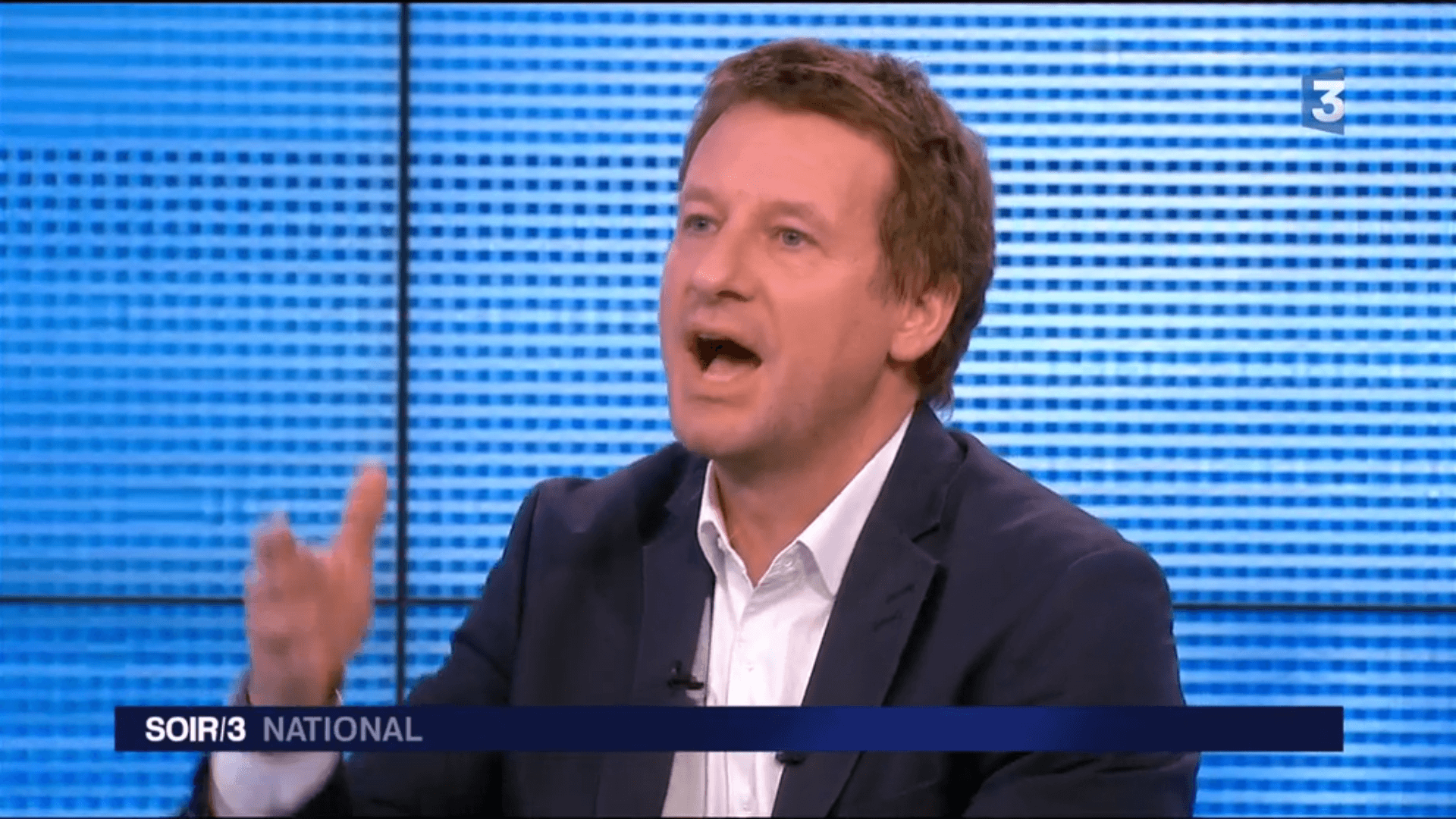 Yannick Jadot, Notre-Dame-des-Landes : EELV ne s’avoue pas vaincu, Soir 3