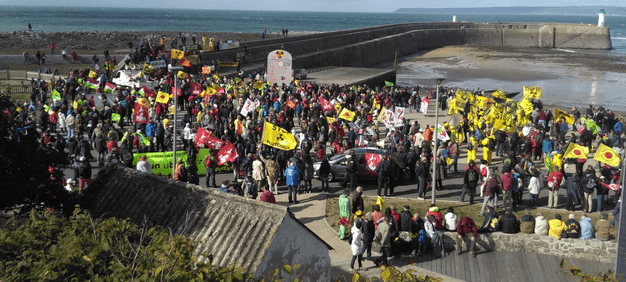 Rassemblement à Flamanville : tous mobilisés contre la construction du nouvel EPR