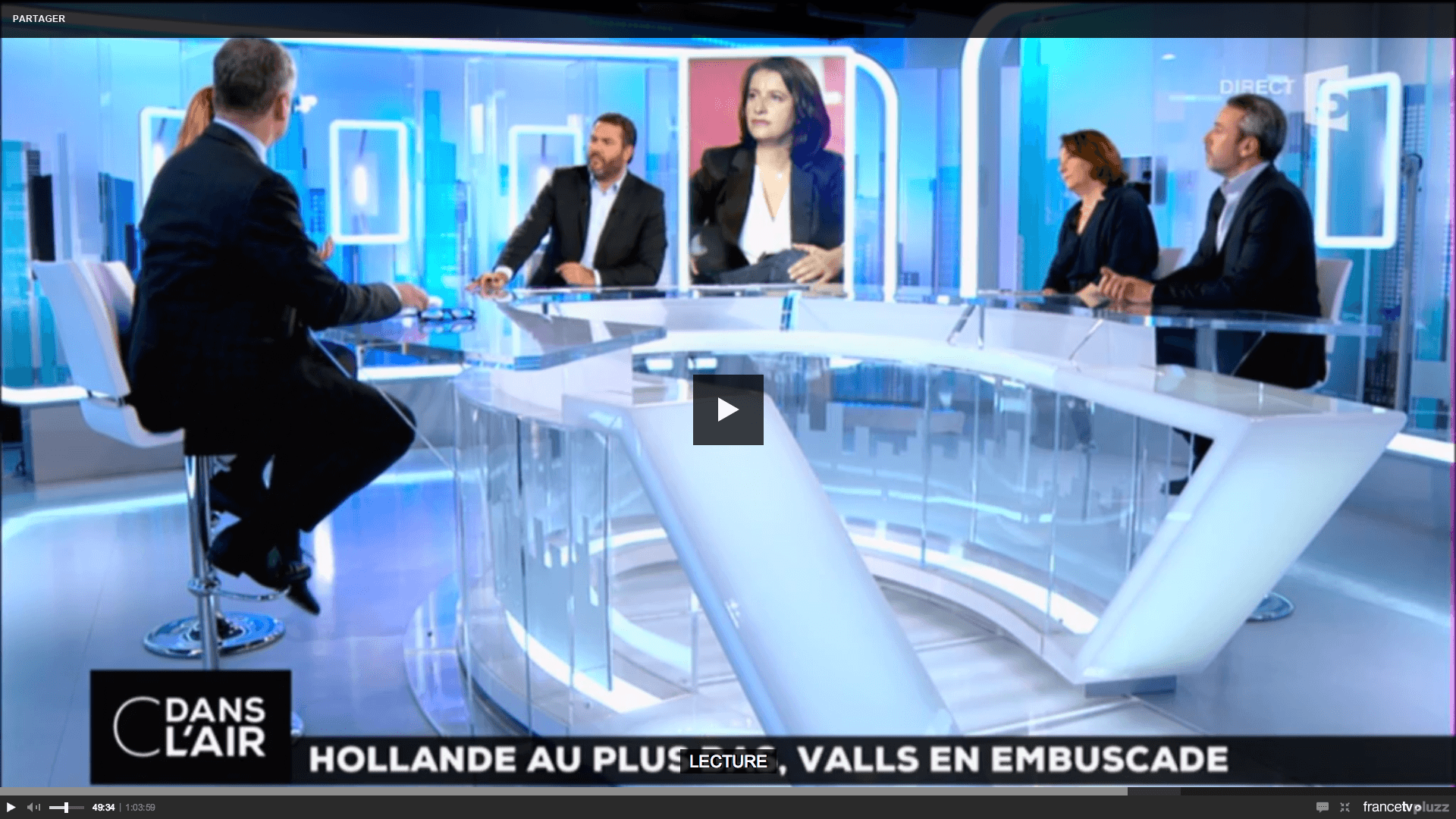 C dans l’air, France 5, reportage EELV (43’30)