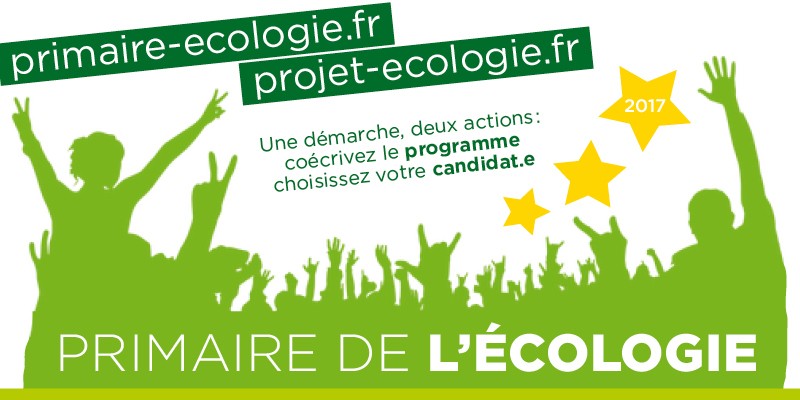Primaire de l’écologie : résultats du 1er tour