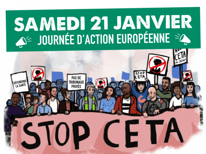 EELV soutient la journée d’action européenne contre le CETA