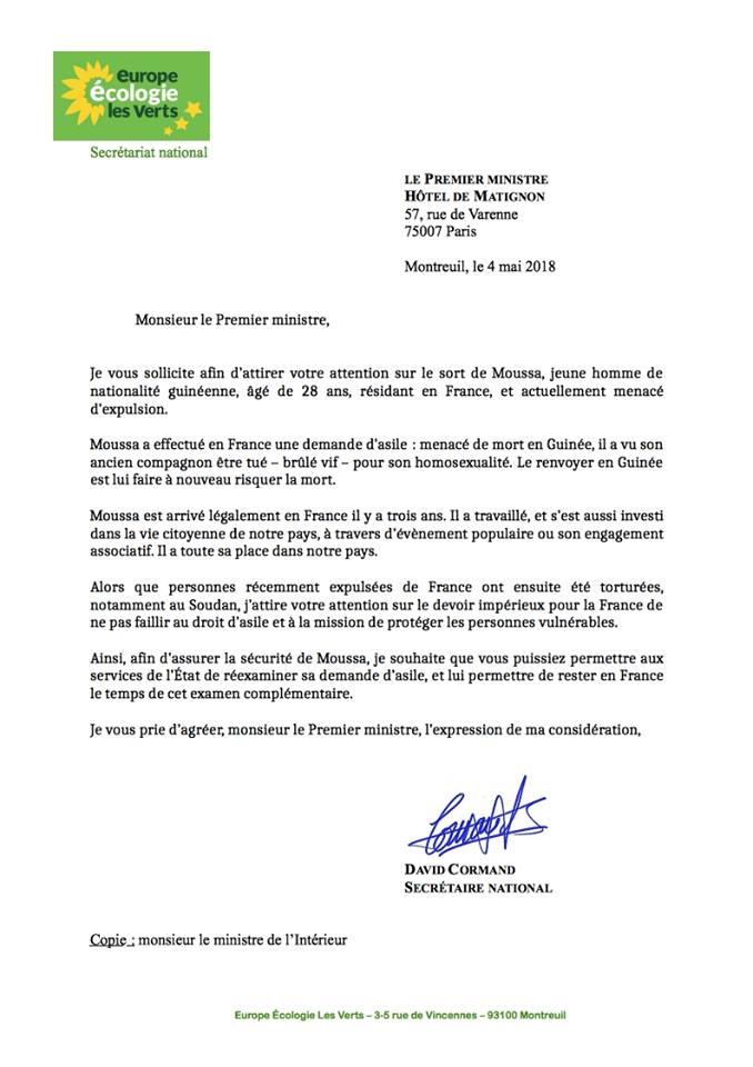 Libérez Moussa !