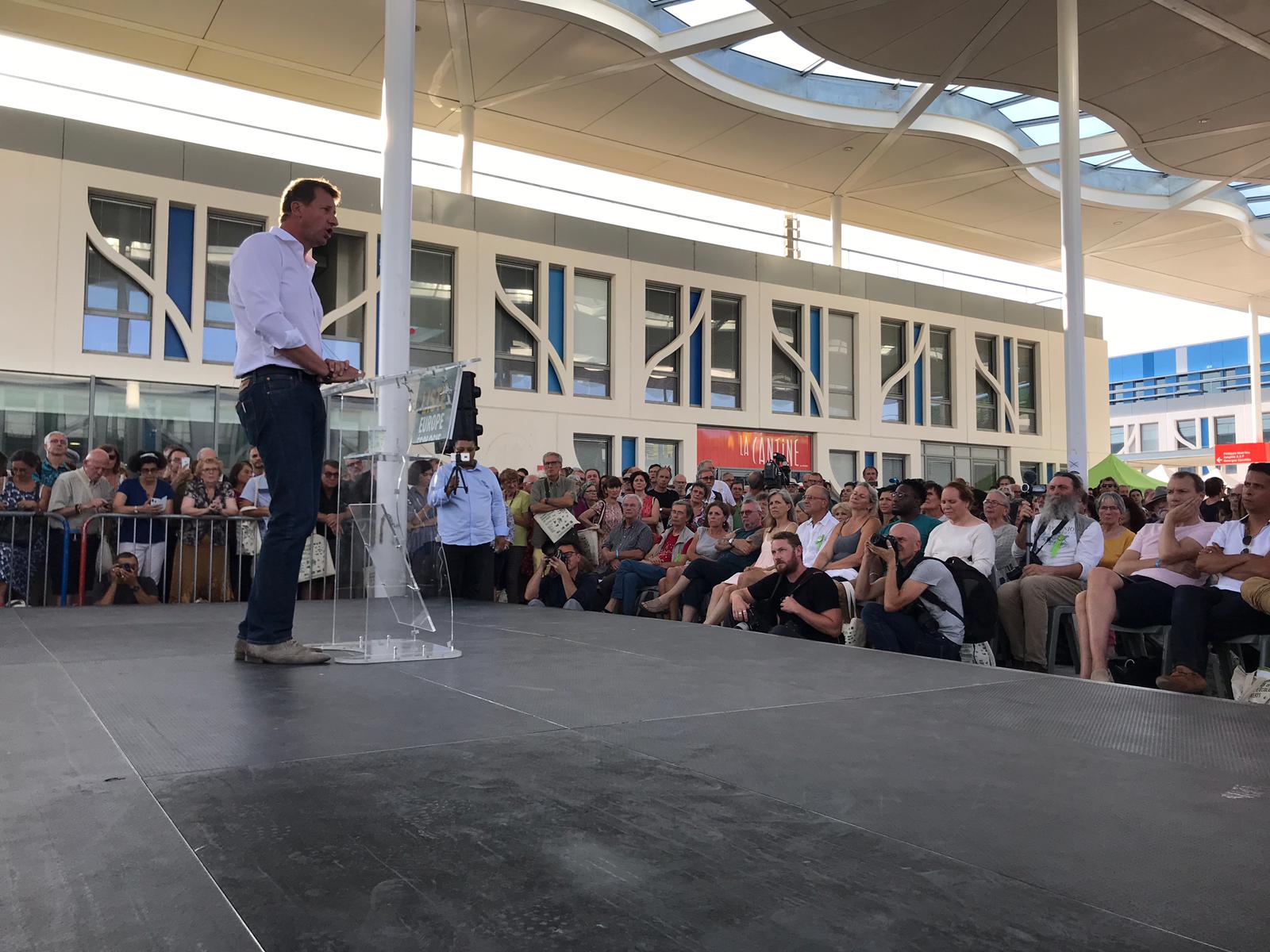 Discours de Yannick Jadot aux journées d’été