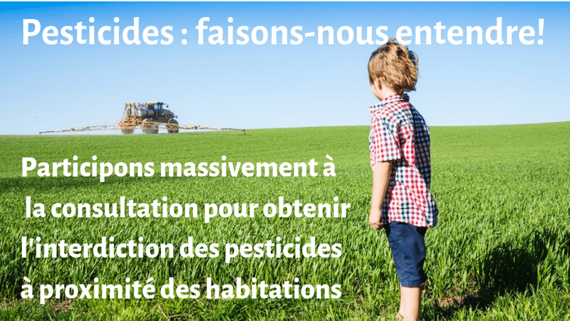 Consultation pesticides : démarrage en fanfare pour l’outil proposé par EELV