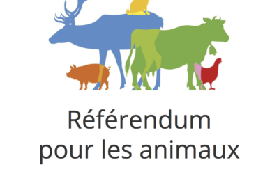EELV soutient le référendum pour les animaux