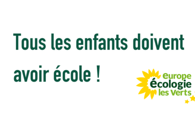 Tous les enfants doivent avoir école !