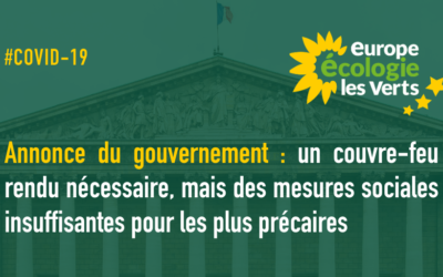 Un couvre-feu rendu nécessaire, mais des mesures sociales insuffisantes pour les plus précaires ﻿
