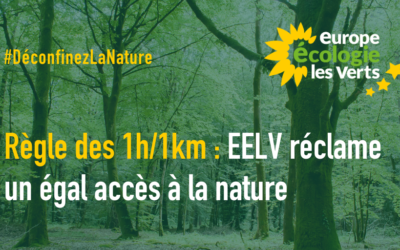 1h/1Km : EELV réclame un égal accès à la nature