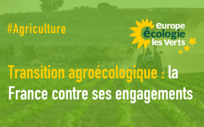 La France va à l’encontre de ses engagements pour la transition agroécologique