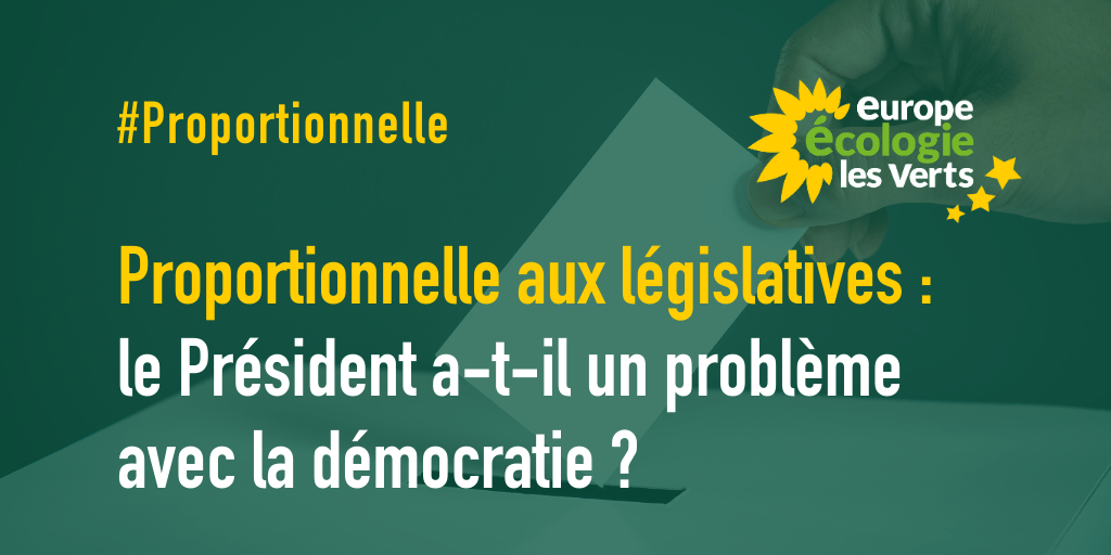 Recul sur l’introduction de la proportionnelle aux législatives : le Président a-t-il un problème avec la démocratie ?