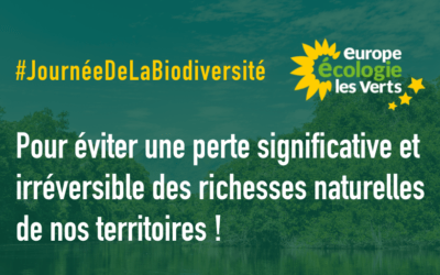 Pour éviter une perte significative et irréversible des richesses naturelles de nos territoires !