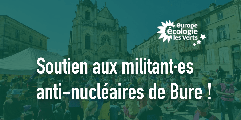 Soutien aux militant·es anti nucléaires de Bure !