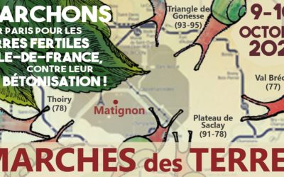 Marche des terres : préservons nos terres agricoles !
