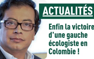 Enfin la victoire d’une gauche écologiste en Colombie