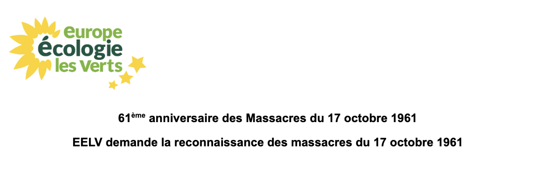 61 ème anniversaire des Massacres du 17 octobre 1961