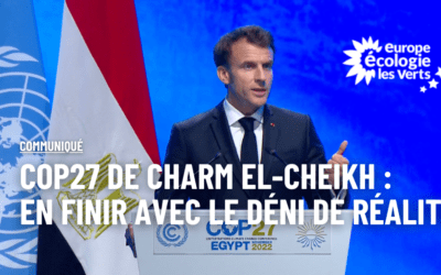 COP27 de Charm el-Cheikh : en finir avec le déni de réalité