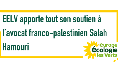 EELV apporte tout son soutien à l’avocat franco-palestinien Salah Hamouri