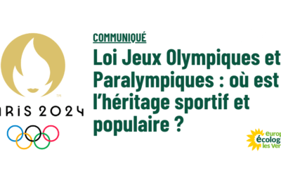 Loi Jeux Olympiques et Paralympiques : où est l’héritage sportif et populaire  ?