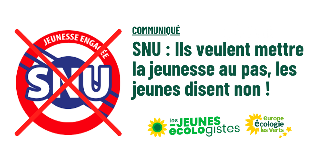 SNU : ils veulent mettre la jeunesse au pas, les jeunes disent non !