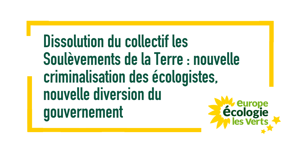Communiqué : dissolution du collectif les Soulèvements de la Terre