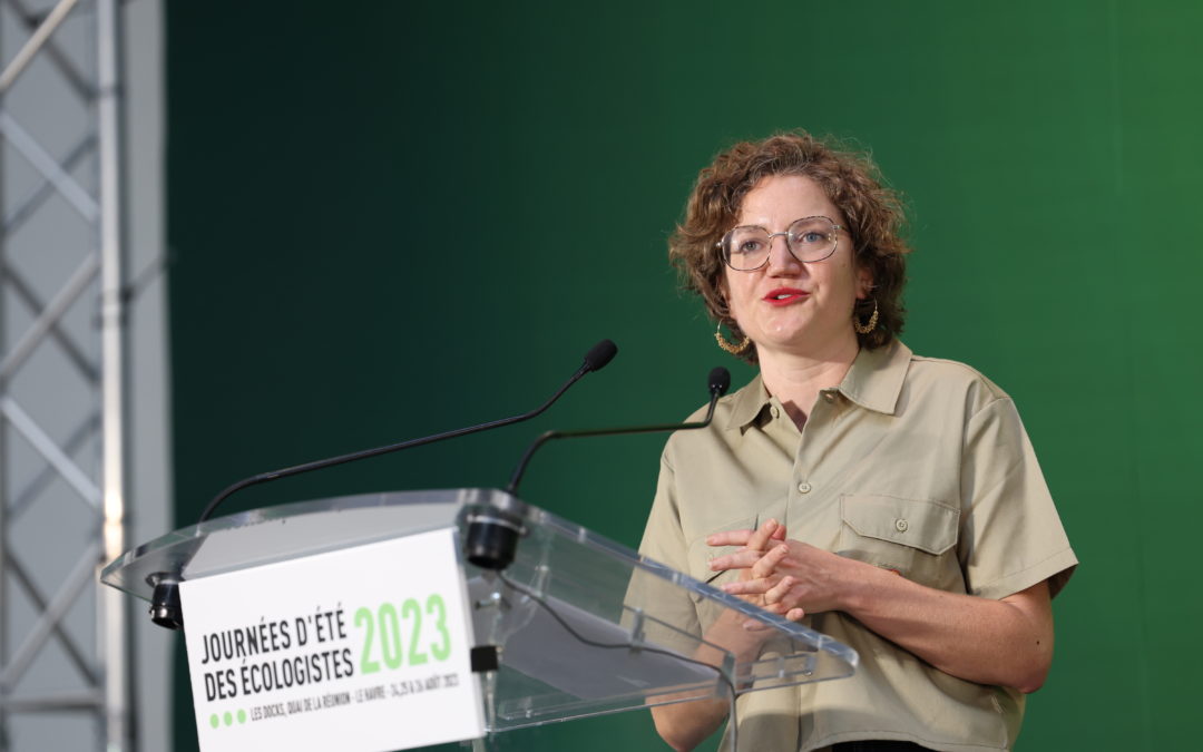 Discours de Marie Toussaint – JDE 2023