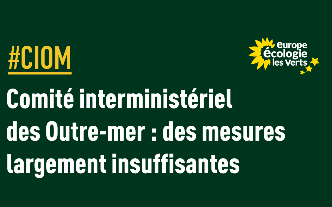 Comité interministériel des Outre-mer : des mesures largement insuffisantes