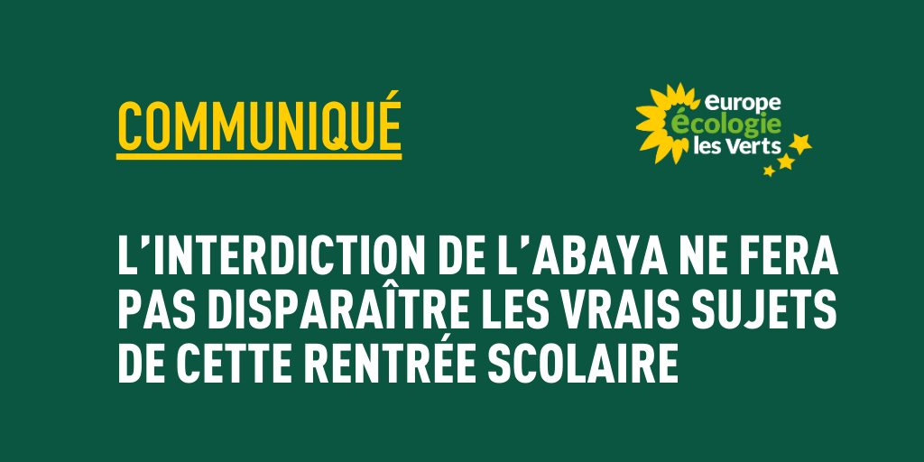 L’interdiction de l’abaya ne fera pas disparaître les vrais sujets de la cette rentrée scolaire