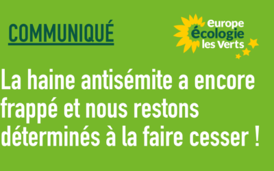 La haine antisémite a encore frappé et nous restons déterminés à la faire cesser !